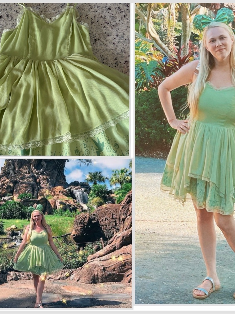 Tinkerbell her universe dress green med